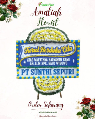 Papan Bunga Duka di Atung Bungsu